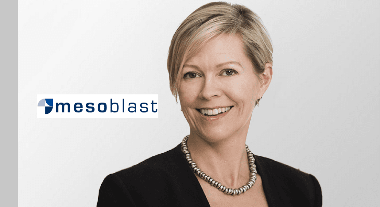 Lyn Cobley Joins Mesoblast Board, Bringing Over 30 Years Of Global Financial Services Experience