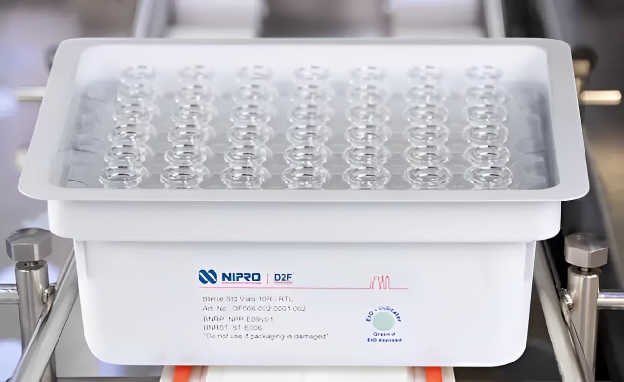 Nipro and Stevanato Group Team Up For D2F™ Vials With EZ-fill® Technology