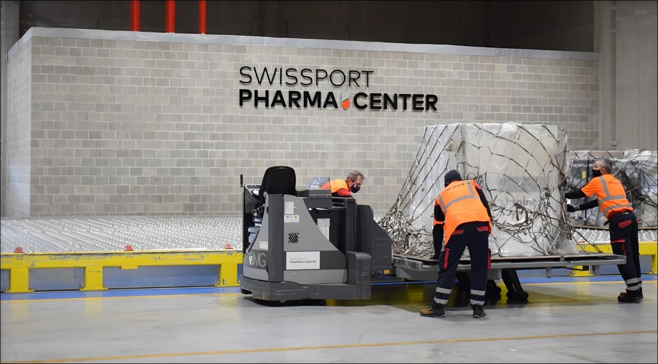 Swissport Expands Certified Pharma Logistics Network