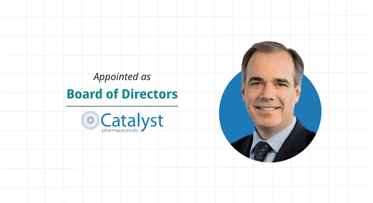 Catalyst Pharmaceuticals Announces The Appointment Of Dr. Daniel Curran To Board Of Directors To Boost Strategic Growth