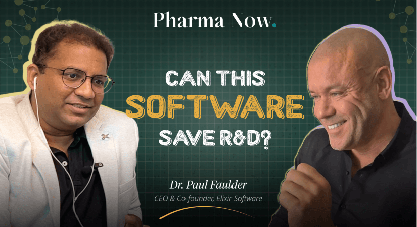 Pharma Now Podcast Features Dr. Paul Faulder, CEO & Co-Founder of Elixir Software, On Revolutionizing Pharma R&D with iTraX