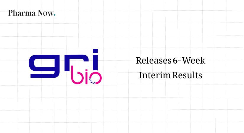 GRI Bio Releases 6-Week Interim Lung Function Results From Ongoing Phase 2a Clinical Study In Idiopathic Pulmonary Fibrosis (IPF)