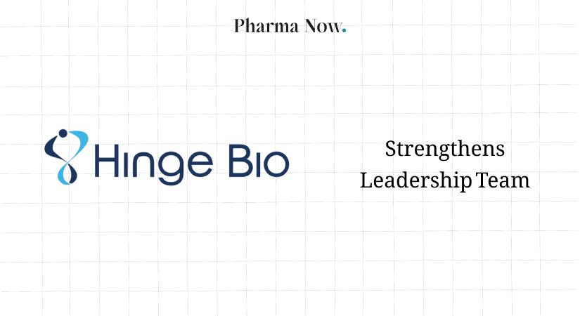 Hinge Bio Strengthens Leadership Team To Advance GEM-DIMER™ Programs, Publishes Key Data In Scientific Reports