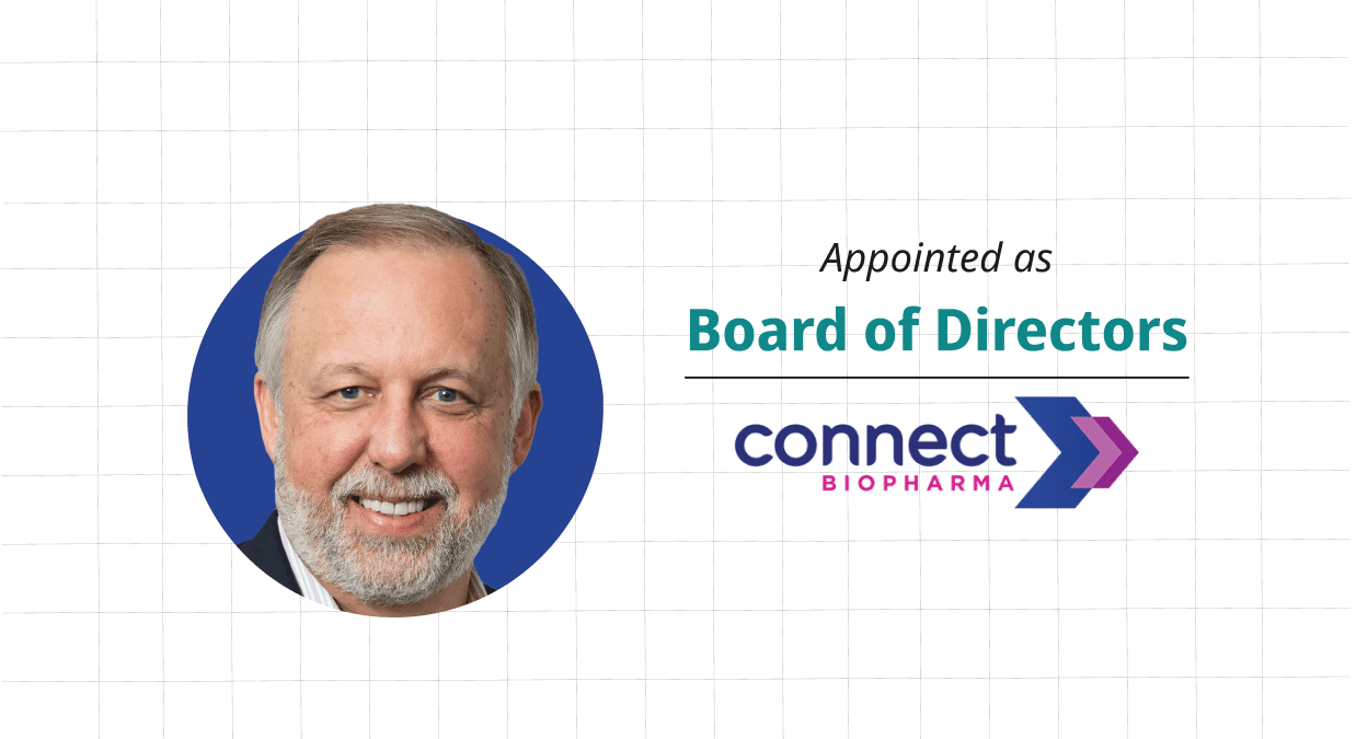 Connect Biopharma Strengthens Leadership By Adding Veteran Executive Jim Schoeneck To Its Board Of Directors