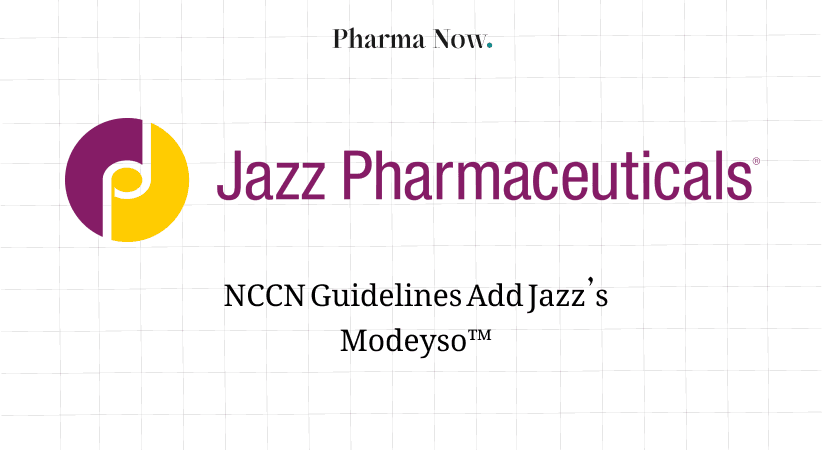NCCN Guidelines Add Jazz’s Modeyso™ As A Category 2A Option For H3 K27M-Mutant Diffuse Glioma