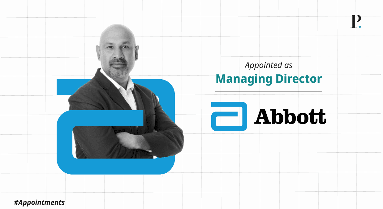 Abbott India Appoints Kartik Rajendran As Managing Director Following Swati Dalal’s Resignation