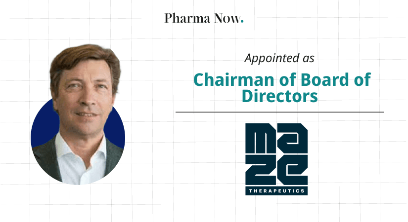 Maze Therapeutics Announces Appointment Of Experienced Biotech Executive Hervé Hoppenot As Chairman Of Its Board Of Directors