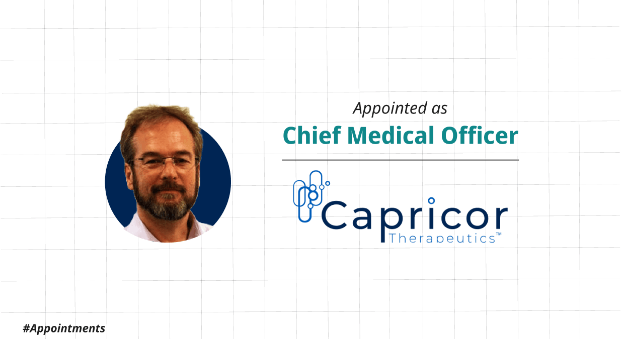 Capricor Therapeutics Announces The Appointment Of Michael Binks, M.D. As The New Chief Medical Officer