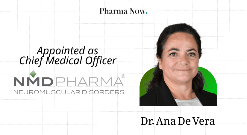 NMD Pharma Strengthens Executive Team With Appointment Of Ana de Vera As Chief Medical Officer