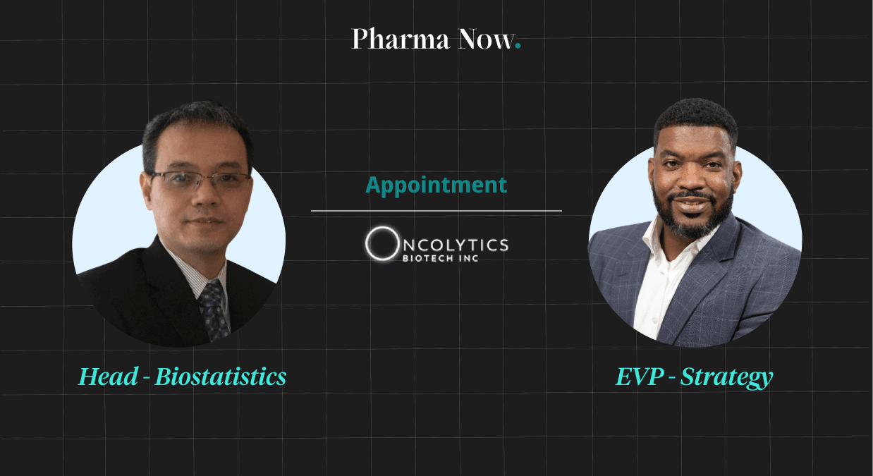 Oncolytics Biotech® Strengthens Leadership Team With John McAdory As EVP And Yujun Wu As Head Of Biostatistics