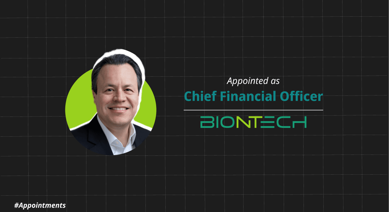 BioNTech Appoints Ramón Zapata As Chief Financial Officer To Its Management Board