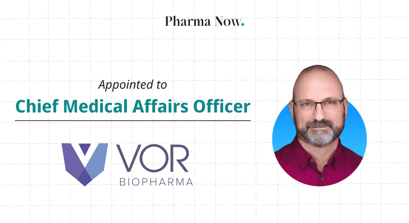 Vor Bio Announces The Appointment Of Appoints Navid Z. Khan, Ph.D., As Chief Medical Affairs Officer